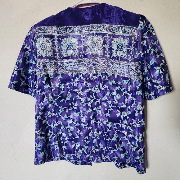 Vtg Petite blouse - Picture 4 of 7